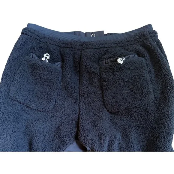Free People Sundown Fleece Pants In Black Size Medium New - Picture 16 of 16